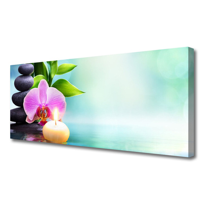 Obraz canvas Orchidea nad Lustrem Wody