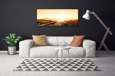 Obraz canvas Ścieżka na Wydmie