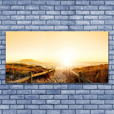 Obraz canvas Ścieżka na Wydmie