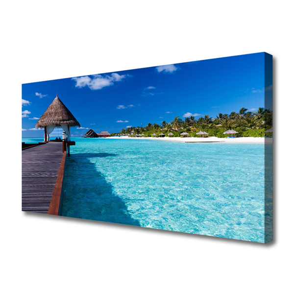 Obraz canvas Monumentalny Most nad Zatoką