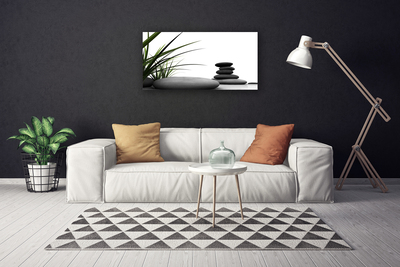 Obraz canvas Graficzny Motyw Trawy