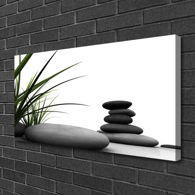 Obraz canvas Graficzny Motyw Trawy