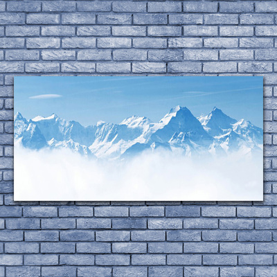 Fotoobraz na płótnie Poranna Mgła w Górach