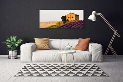 Duży obraz na płótnie Horyzont nad Złotym Polem