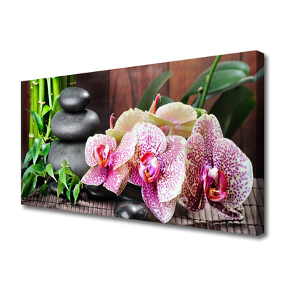 Obraz canvas Orchidea w Klimacie Zen