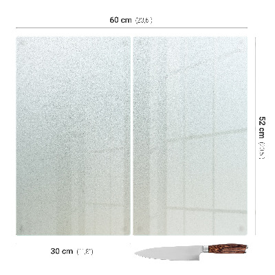 Osłona na płytę indukcyjną podwójna, półprzezroczysta osłona ochronna