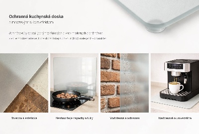 Osłona na płytę indukcyjną podwójna, półprzezroczysta osłona ochronna