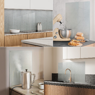 Panel ochronny do kuchni w formie prostokątnego, półprzezroczystego panelu