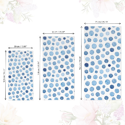 Naklejka na szafki Niebieskie kropki