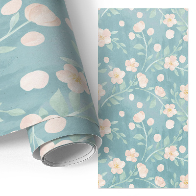 Folia do oklejania mebli Kwiatowy motyw