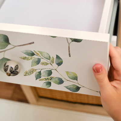 Naklejka na szafki Liście botaniczne