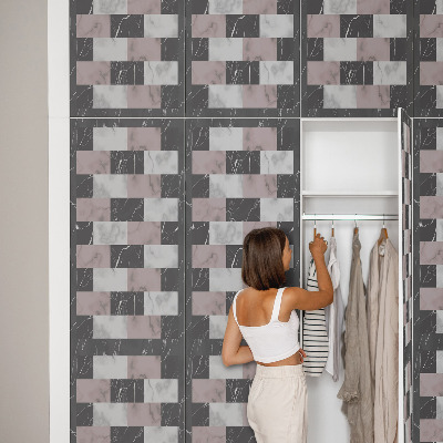 Nalepka na meble Marmurowy styl