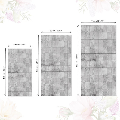 Folia samoprzylepna na meble Szare płytki