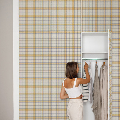 Folia na meble Kratka geometryczna