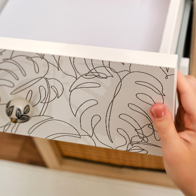 Folia meblowa Liście monstery