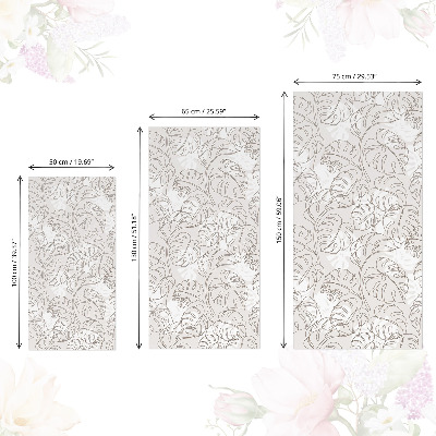 Folia meblowa Liście monstery