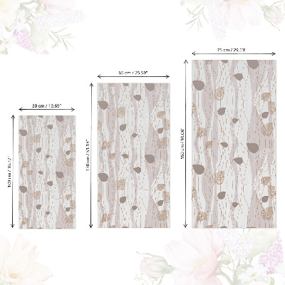 Naklejka na szafki Liściasty pattern