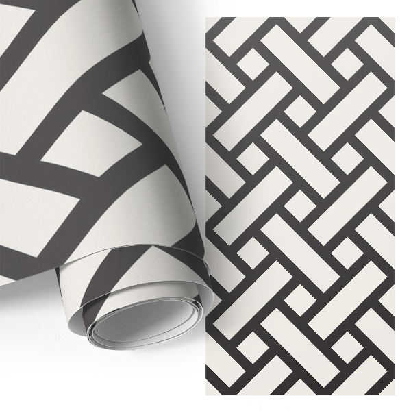 Nalepka na meble Prosta plecionka