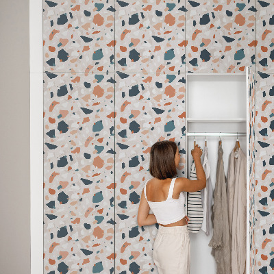 Naklejka na meble Kolorowy wzór