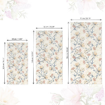 Folia na meble Floralny pattern