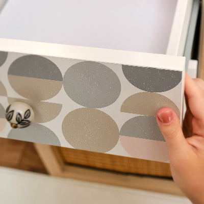 Folia samoprzylepna na meble Geometryczne pastele