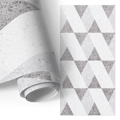 Naklejka na szafki z prostym wzorem mozaiki