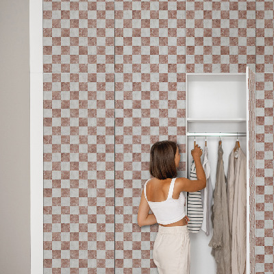 Naklejka na meble Marmurowa kratka