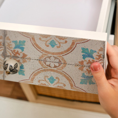 Folia do oklejania mebli Etniczne kafle