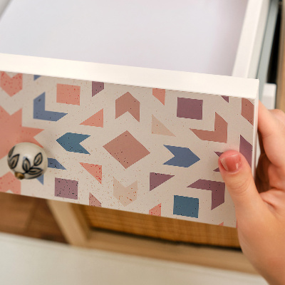 Folia na meble Geometryczna mozaika