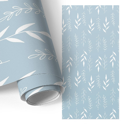 Folia do mebli z motywem liściastym