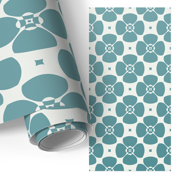 Folia meblowa Kwiatowa geometria