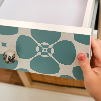 Folia meblowa Kwiatowa geometria