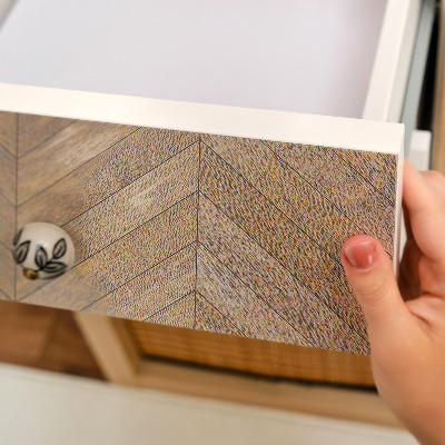 Folia do mebli Jodełka drewno