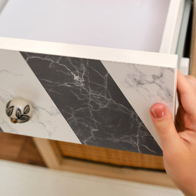 Naklejka na meble Kontrastowa elegancja