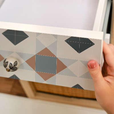 Folia do mebli Geometryczna kompozycja