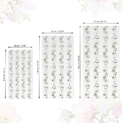 Nalepka na meble Roślinny motyw