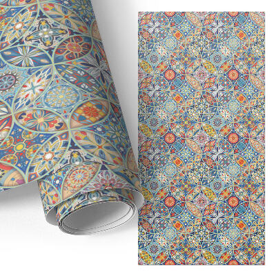 Folia do mebli z motywem barwnej mozaiki