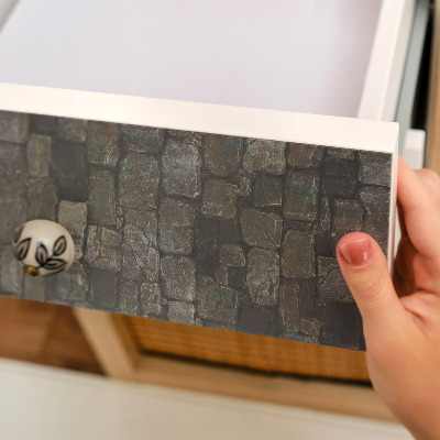 Folia do oklejania mebli Kamienna ściana