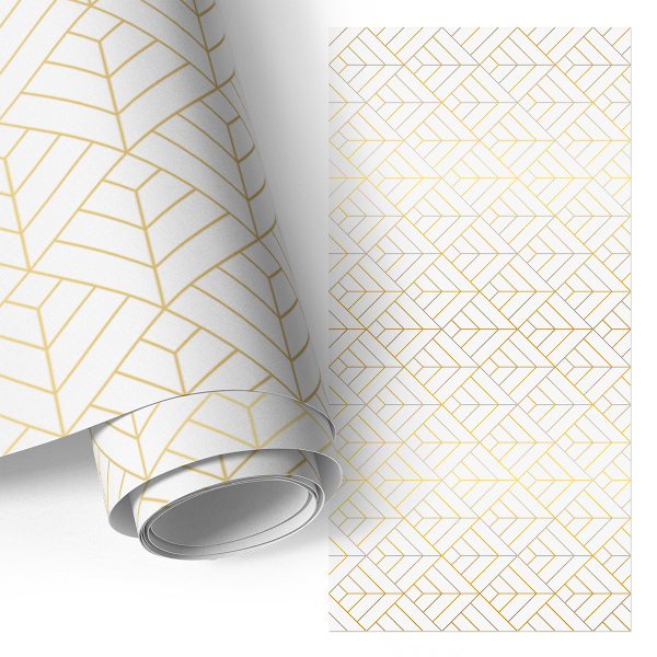 Folia samoprzylepna na meble Minimalistyczna geometria