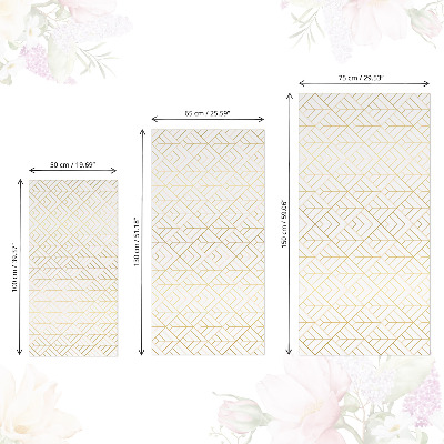 Folia samoprzylepna na meble Minimalistyczna geometria