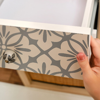 Naklejka na meble Kwiatowy wzór