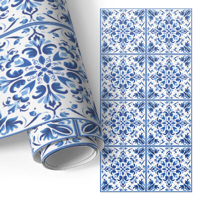 Folia do mebli z motywem kwiatowym