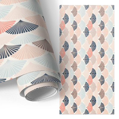 Folia na meble Pastelowe wachlarze