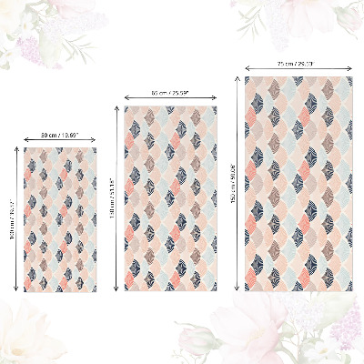 Folia na meble Pastelowe wachlarze