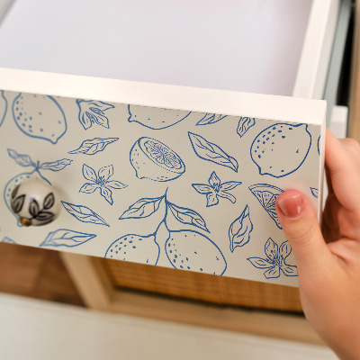 Folia meblowa Cytrusowy wzór