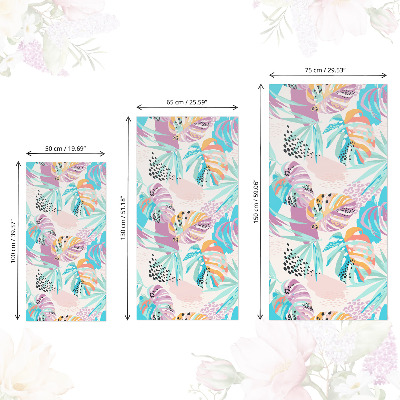 Folia samoprzylepna na meble Kolorowy egzotyzm