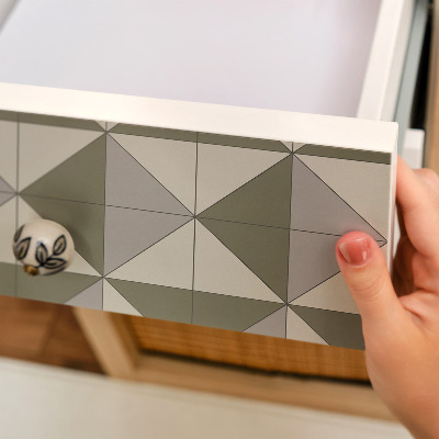 Folia na meble Trójkątna mozaika