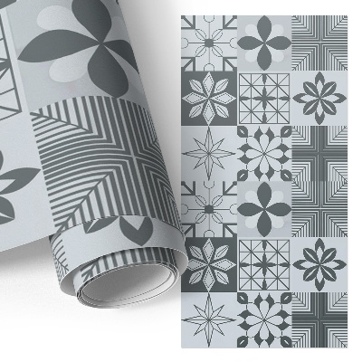 Naklejka na szafki z wzorem składającym się z wielu kafli