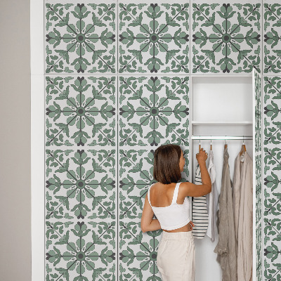 Naklejka na meble Zielony ornament