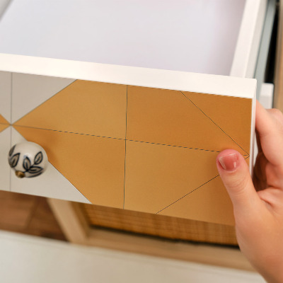 Naklejka na meble Mozaika trójkątów